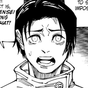 Aesthetic anime & manga PFP for Discord, Jujutsu Kaisen, Chapter 227, Page 3.