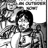 Aesthetic anime & manga PFP for discord, Berserk, Comrades in Arms - 44, Page 18, Chapter 44. 1:1 square ratio. Aesthetic pfps dark, color & black and white.