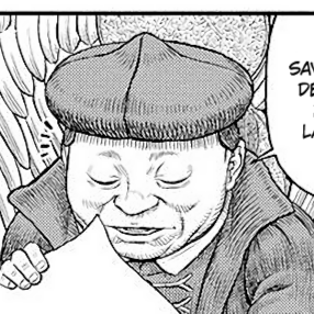 Aesthetic anime & manga PFP for discord, Berserk, Dawn of an Empire - 358, Page 6, Chapter 358. 1:1 square ratio. Aesthetic pfps dark, color & black and white.