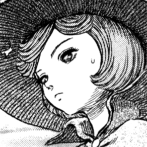 Aesthetic anime & manga PFP for discord, Berserk, Supernatural Fog - 240, Page 5, Chapter 240. 1:1 square ratio. Aesthetic pfps dark, color & black and white.