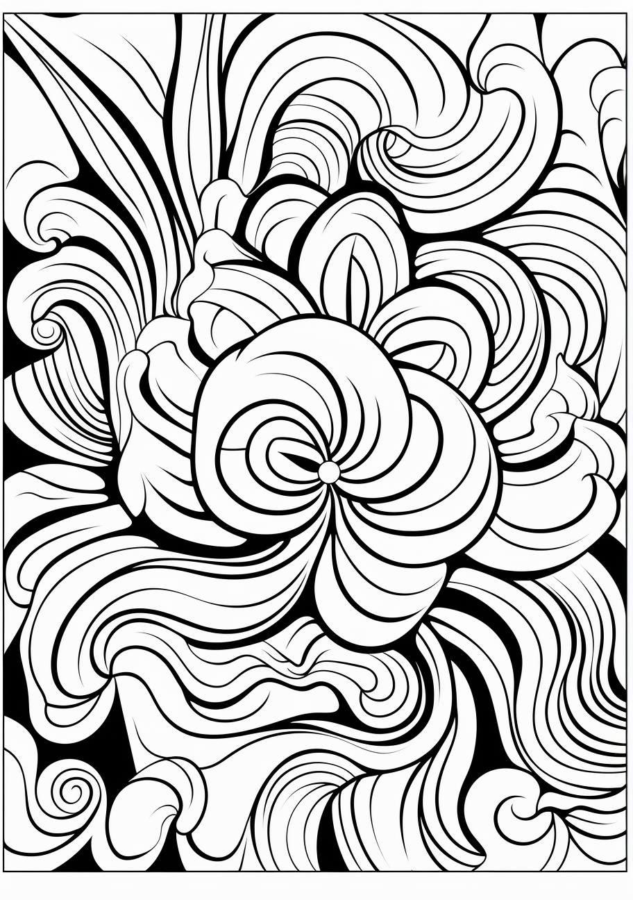 Abstract art design featuring swirling forms; diverse line intensity and patterns. phone art wallpaper