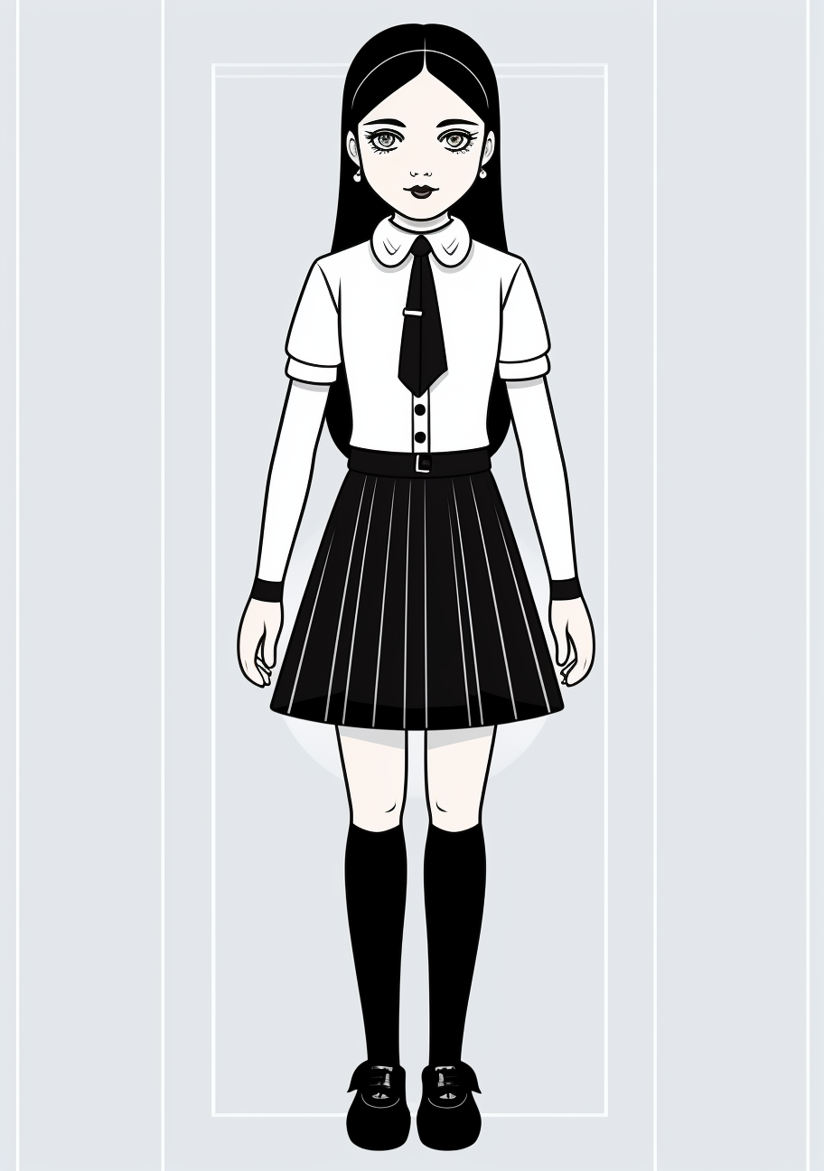 Free Wednesday Addams Coloring Pages, Adult, Kids Fun Crafts on Hero: Free Wednesday Addams Coloring Pages, Adult, Kids Fun Crafts