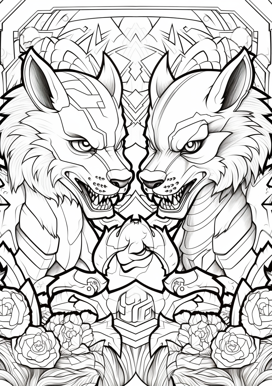 A combat scene featuring Generation 1 Pokemon, depicted with strong, dynamic lines. printable coloring page, black and white, free download