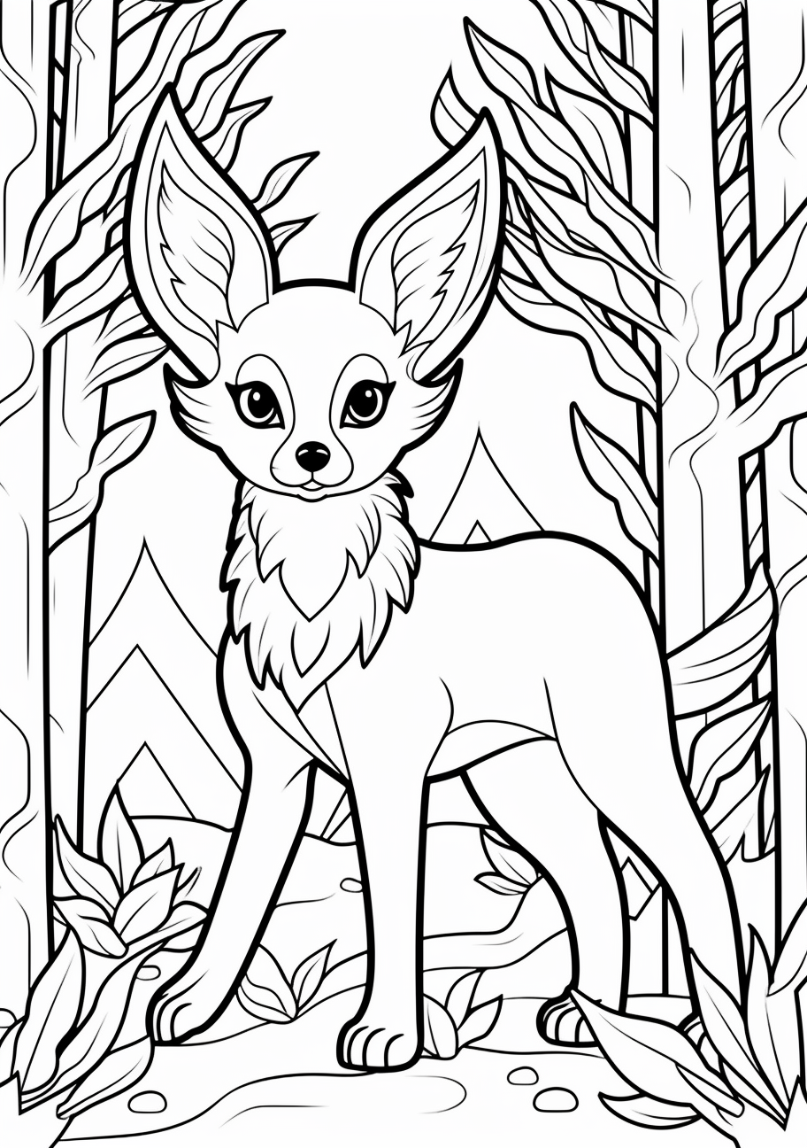 Eevee Coloring Pages - Pokemon, Kids, Adult Coloring Pages Eevee Coloring Pages - Pokemon, Kids, Adult Coloring Pages
