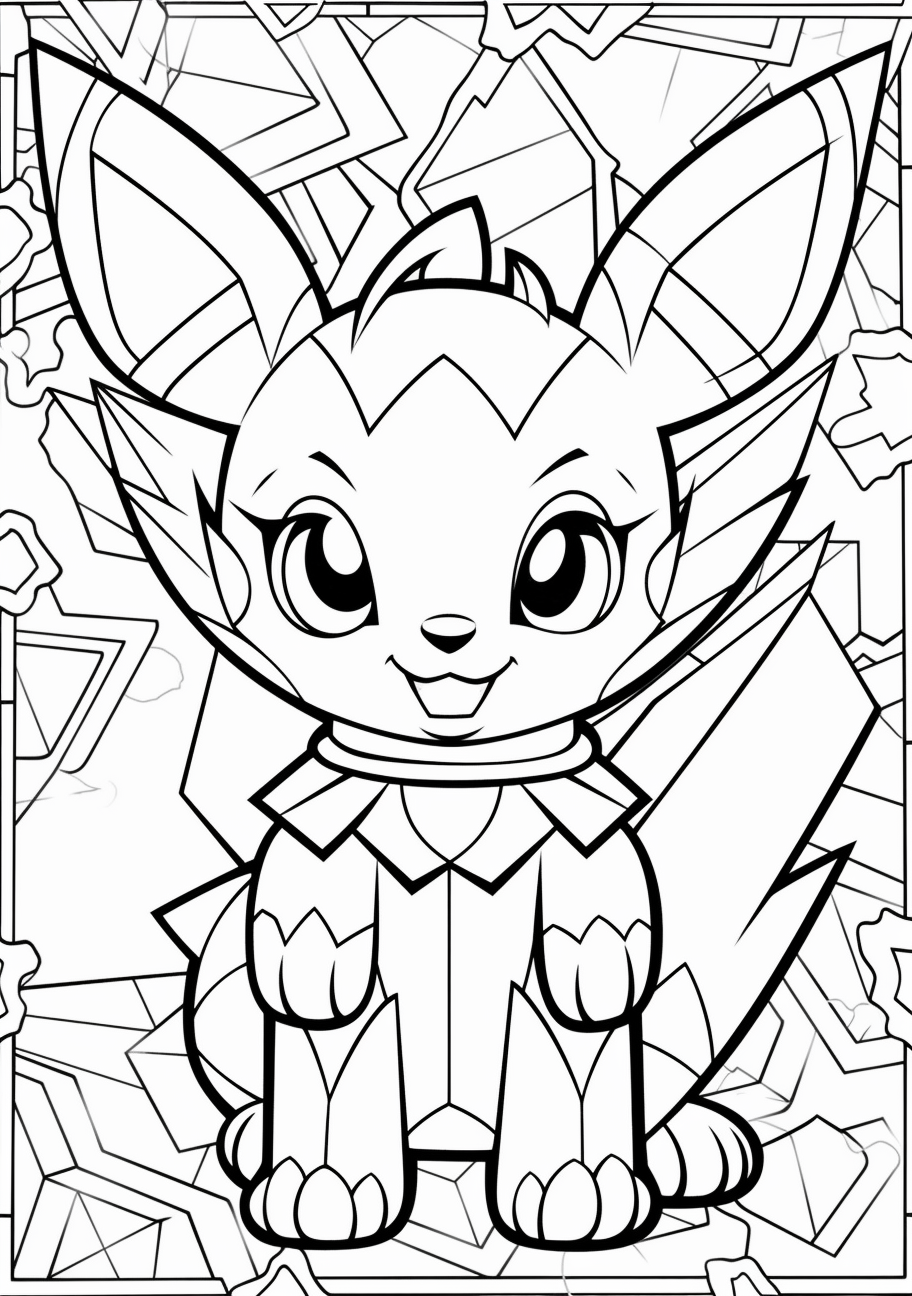 Pikachu engaging in goofy outdoor activities; clear, bold outlines. printable coloring page, black and white, free download