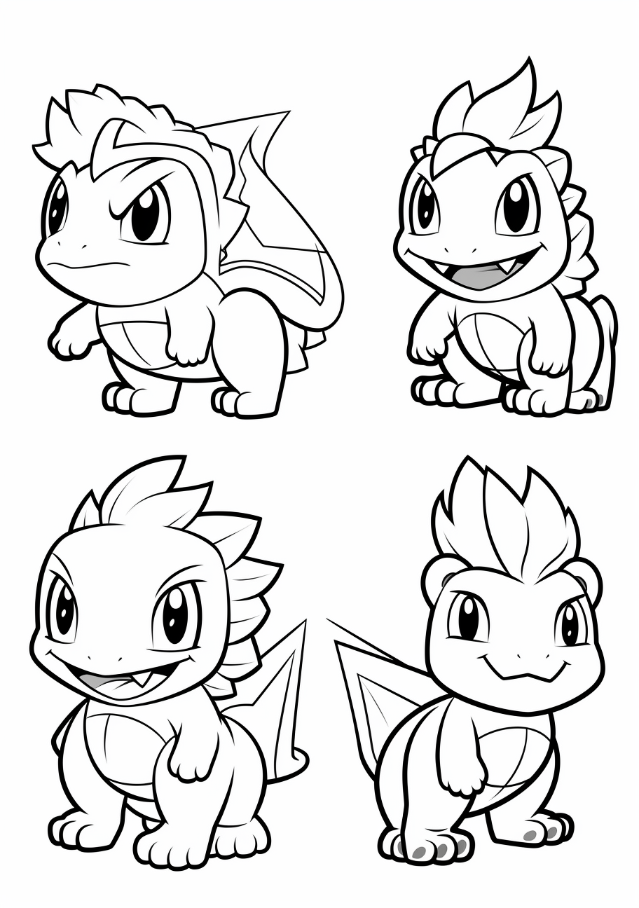 Pokemon Evolution Coloring Pages - Fun Kids and Adult Coloring Exercise Pokemon Evolution Coloring Pages - Fun Kids and Adult Coloring Exercise