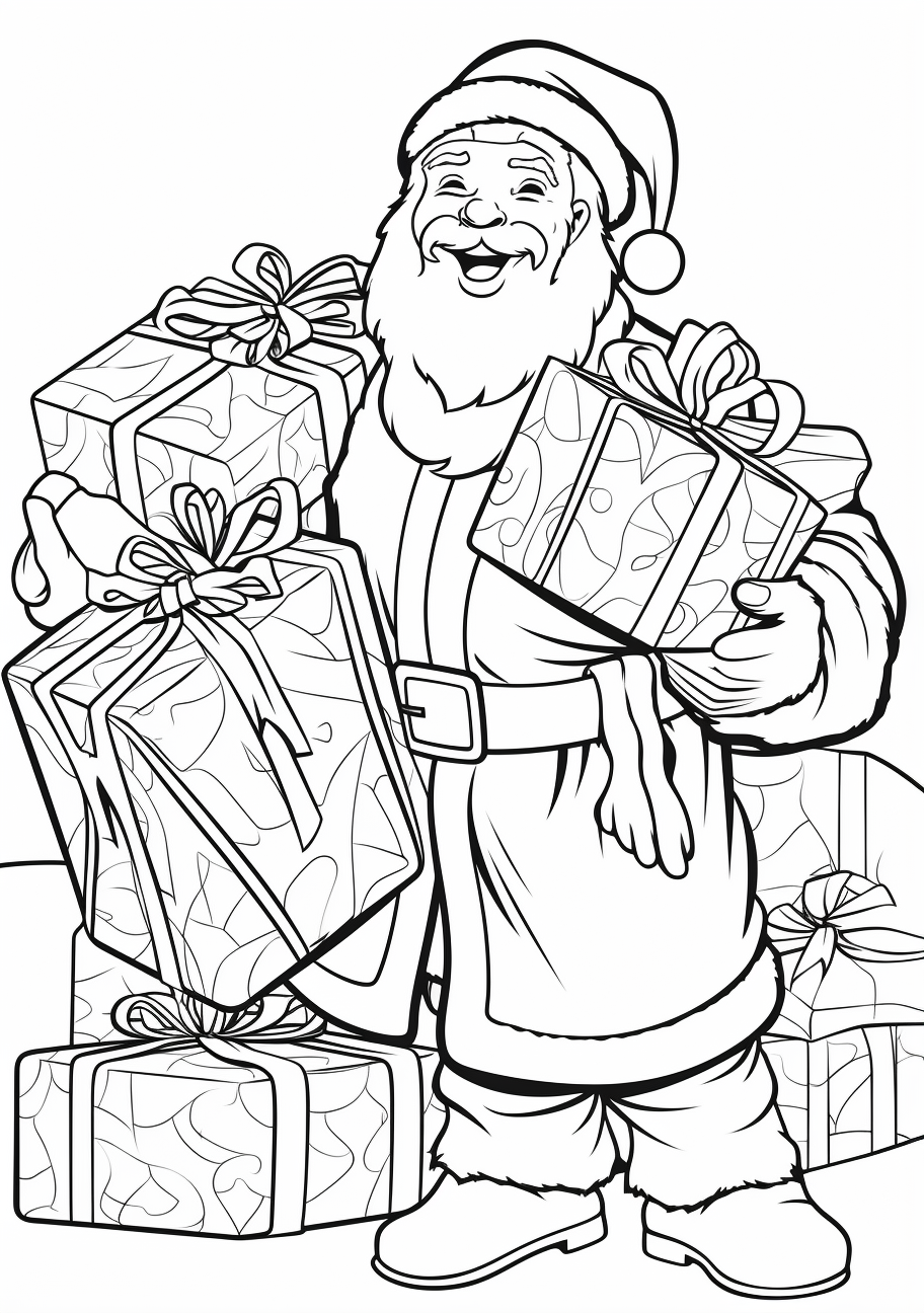 Christmas Coloring Page - Kids Printable, Creative Holiday Fun Christmas Coloring Page - Kids Printable, Creative Holiday Fun