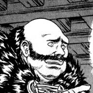 Aesthetic anime & manga PFP for discord, Berserk, The Black Swordsman - 0.01, Page 3, Chapter 0.01. 1:1 square ratio. Aesthetic pfps dark, color & black and white.