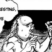 Aesthetic anime & manga PFP for discord, Berserk, Demise of a Dream - 40, Page 10, Chapter 40. 1:1 square ratio. Aesthetic pfps dark, color & black and white.