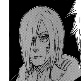 Aesthetic anime & manga PFP for discord, Naruto, Transfer - 656, Page 5, Chapter 656. 1:1 square ratio. Aesthetic pfps dark, black and white.