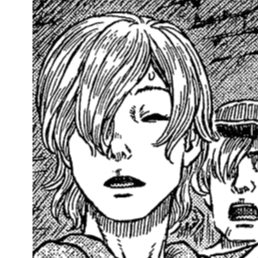 Aesthetic anime & manga PFP for discord, Berserk, Human Tentacles - 314, Page 8, Chapter 314. 1:1 square ratio. Aesthetic pfps dark, color & black and white.