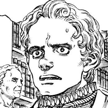 Aesthetic anime & manga PFP for discord, Berserk, Vandimion - 251, Page 11, Chapter 251. 1:1 square ratio. Aesthetic pfps dark, color & black and white.