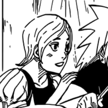 Aesthetic anime/manga PFP for discord, Naruto, My Will - 678, Page 3, Chapter 678. 1:1 square ratio. Aesthetic pfps dark, black and white.