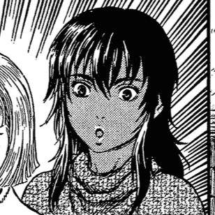 Aesthetic anime & manga PFP for discord, Berserk, Human Tentacles - 314, Page 3, Chapter 314. 1:1 square ratio. Aesthetic pfps dark, color & black and white.