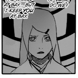 Aesthetic anime & manga PFP for discord, Naruto, The Four-Tails: The Sage King of the Apes - 568, Page 3, Chapter 568. 1:1 square ratio. Aesthetic pfps dark, black and white.