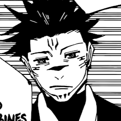 Aesthetic anime & manga PFP for Discord, Jujutsu Kaisen, Chapter 217, Page 6.