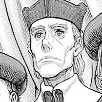 Aesthetic anime & manga PFP for discord, Berserk, Dawn of an Empire - 358, Page 16, Chapter 358. 1:1 square ratio. Aesthetic pfps dark, color & black and white.