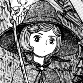 Aesthetic anime & manga PFP for discord, Berserk, Familiars - 239, Page 1, Chapter 239. 1:1 square ratio. Aesthetic pfps dark, color & black and white.