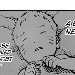 Aesthetic anime & manga PFP for discord, Naruto, The Four-Tails: The Sage King of the Apes - 568, Page 5, Chapter 568. 1:1 square ratio. Aesthetic pfps dark, black and white.