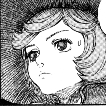 Aesthetic anime & manga PFP for discord, Berserk, Qliphoth - 215, Page 17, Chapter 215. 1:1 square ratio. Aesthetic pfps dark, color & black and white.