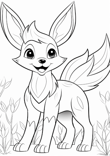 Eevee And Pikachu Coloring Pages - Relaxing, Educational Fun Eevee And Pikachu Coloring Pages - Relaxing, Educational Fun