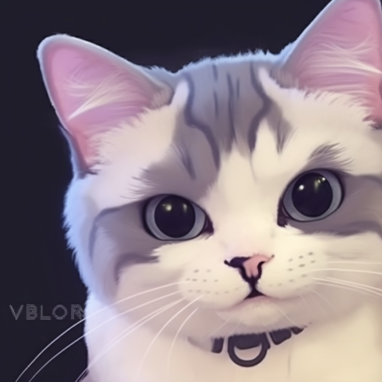 Two adorable chibi-style cats, pastel tones and cute expressions. popular matching pfp cat trends pfp for discord.