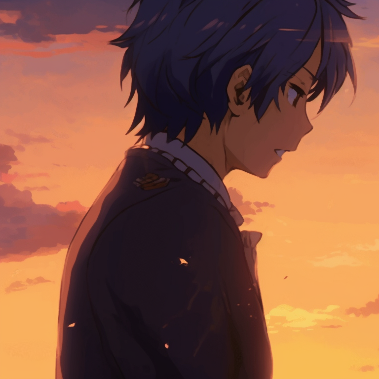 Two characters surrounded by sakura blossoms, bright colors and soft brushwork. amazing girl x girl matching gif pfp pfp for discord.