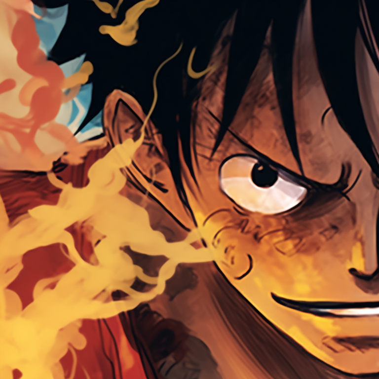 Two characters, Chopper and Usopp, in playful poses, bright colors depicting cheerful ambiance. one piece matching pfp design pfp for discord.