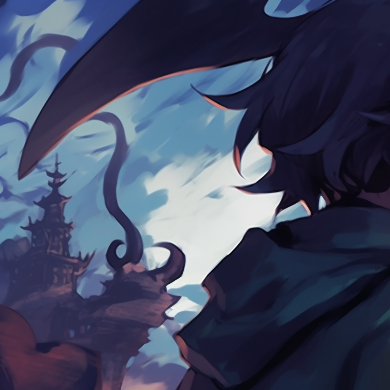 Howl and Sophie surrounded by Halloween magic spells, vibrant colors and dynamic compositions. howl's moving castle halloween matching pfp ideas pfp for discord.