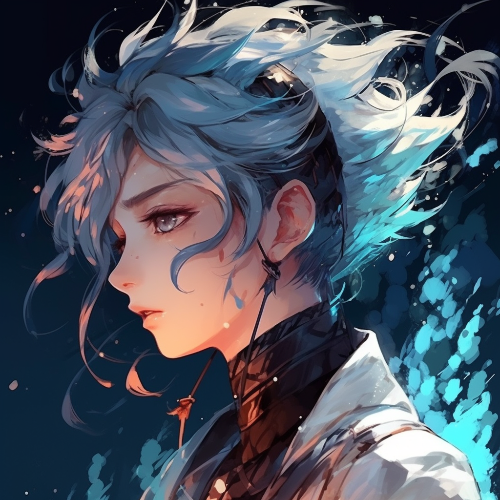 Dragon maiden in a unique fighting stance, emphasizing power and agility. cool pfp fantasy anime pfp for discord.