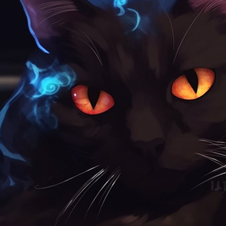 Two cats representing day and night, diverse colors and contrasting themes. popular matching pfp cat trends pfp for discord.