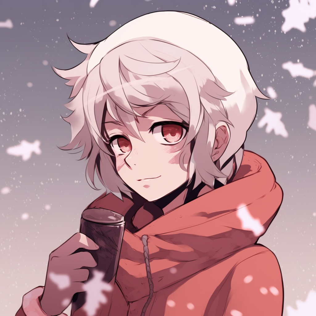 Hatsune Miku in a festive outfit, bright tones with careful shading. anime christmas pfp ideas