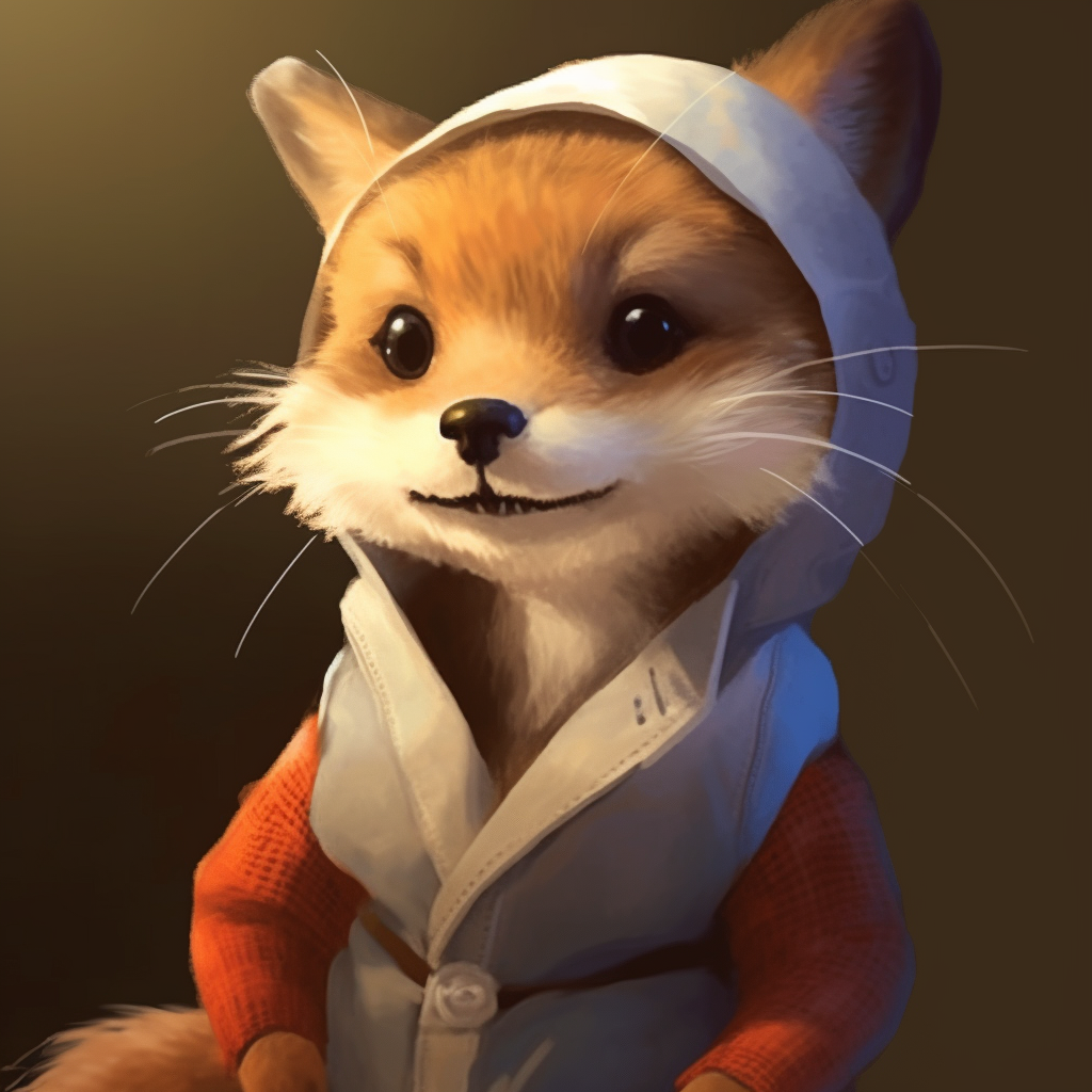 Fish character with light blue tones and smooth shading. cartoon depictions in animal pfp