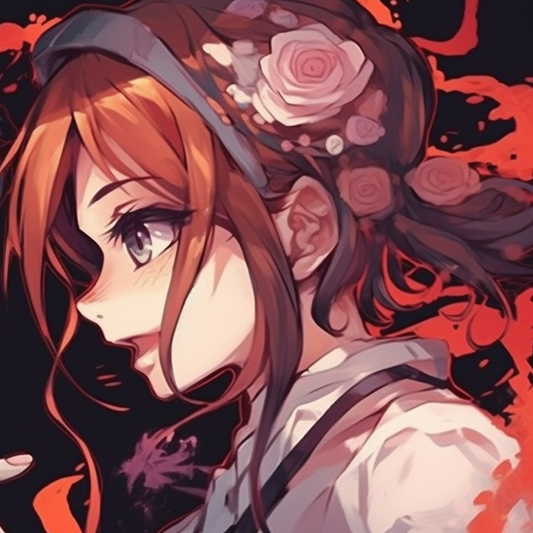 Two characters with advanced tech-details and armor, against a futuristic, metallic background. innovative matching pfps for friends pfp for discord.