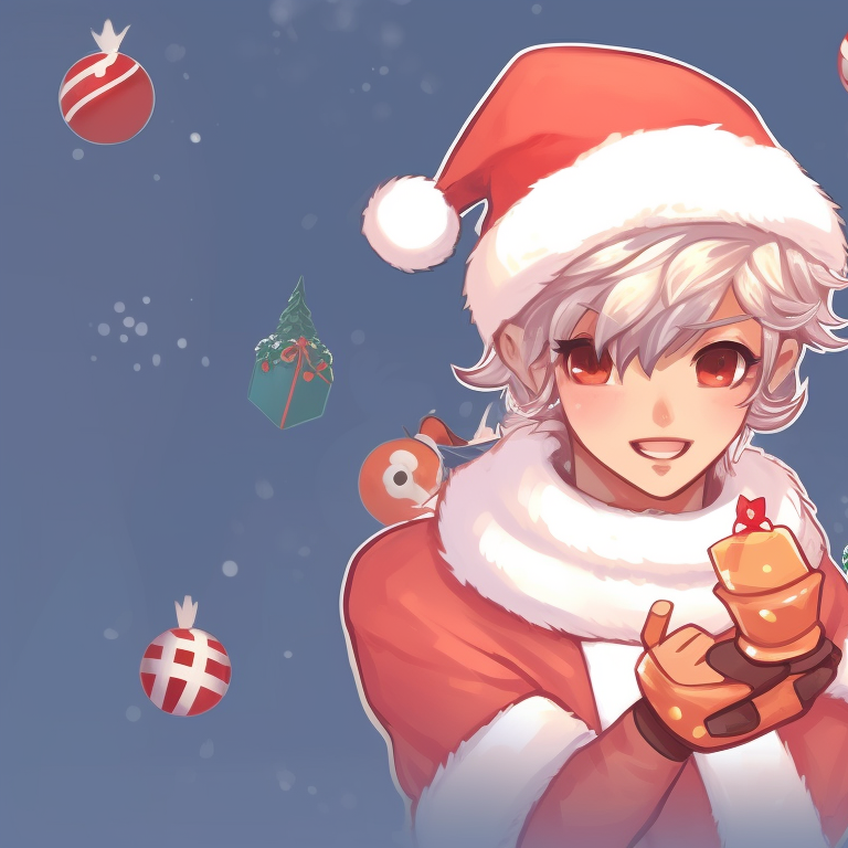 Competitive characters dressed in festive gear, striking poses ready for a Yuletide challenge valorant festive season matching pfp pfp for discord.