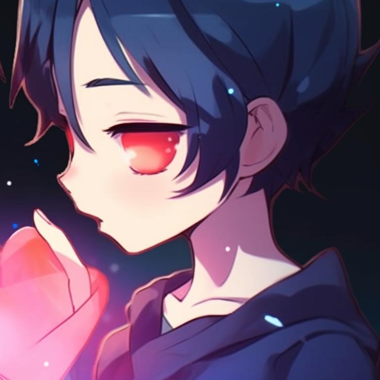 Two characters in pastel shades, matching outfits, hands intertwined. matching pfp for besties with quotes pfp for discord.