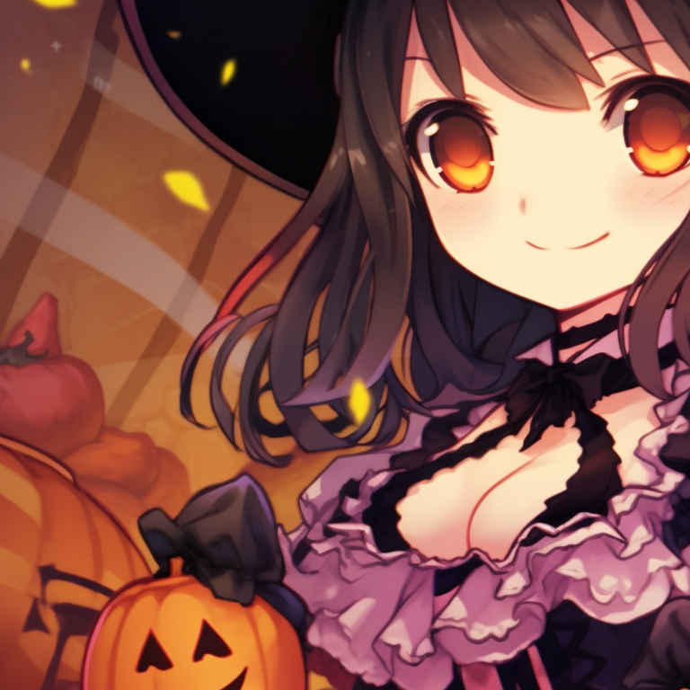 Two characters, one is dressed as a ghost, grayscale palette with bright blues as highlights. my dress up darling matching pfp halloween decorations pfp for discord.