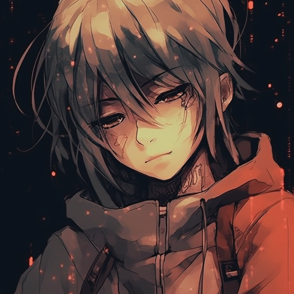 Naruto set against a rough textured grunge background, with effective use of contrasting light and shadow. ultimate grunge anime aesthetic wallpapers