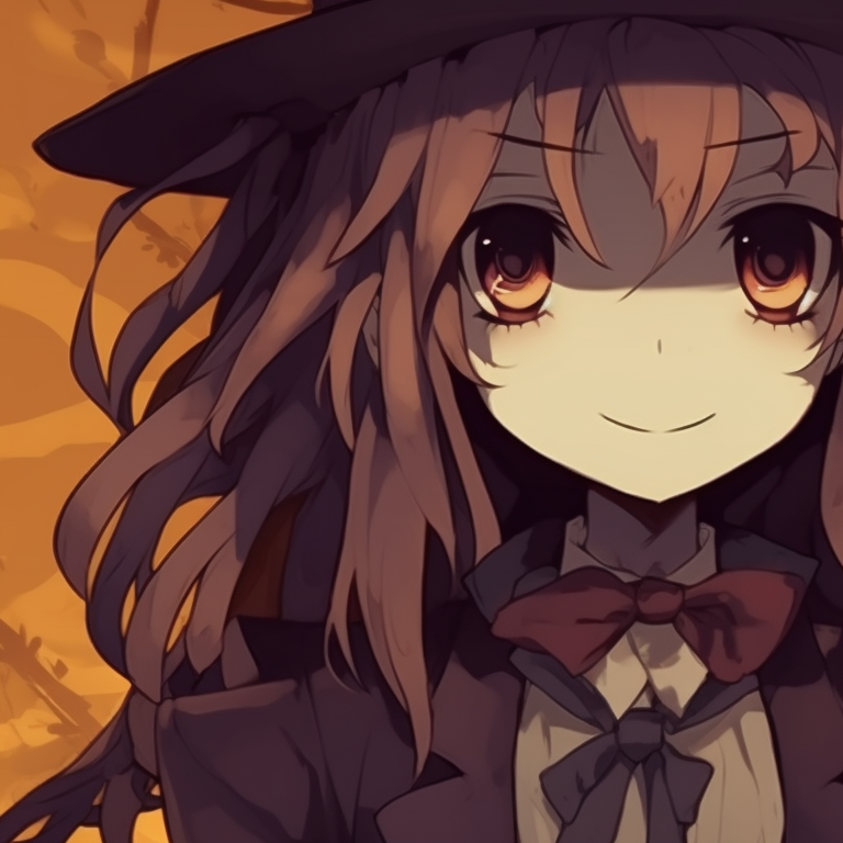 Two creepy creature characters, grotesque details and muted, dark colors. find your perfect non anime halloween matching pfp pfp for discord.