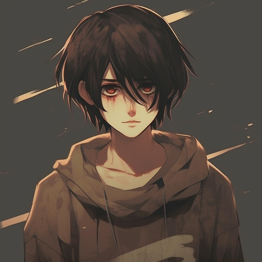 High detail Pfp of Eren emphasizing the intricate art style. aesthetic anime character pfp anime pfp