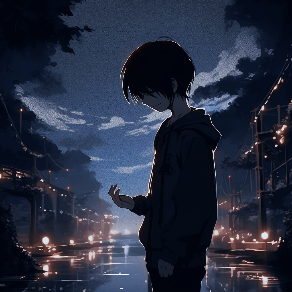 Covered in a cosmic wrap, radiant galaxy hues and stardust details. aesthetic anime pfp wallpapers pfp for discord.