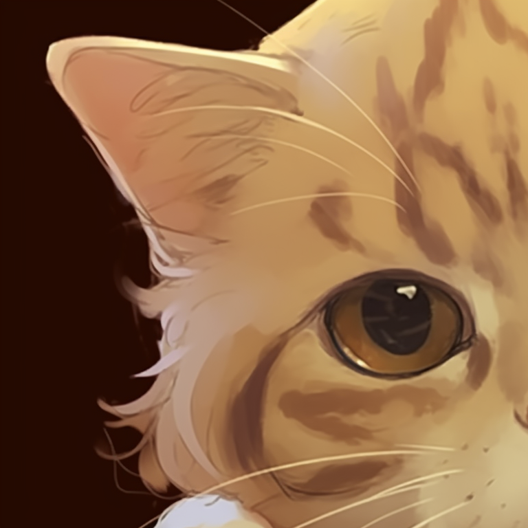 Two characters snuggling under a night sky, wearing soft, fluffy cat onesies, cool tones and glowing moonlight. cute cat matching pfp styles pfp for discord.