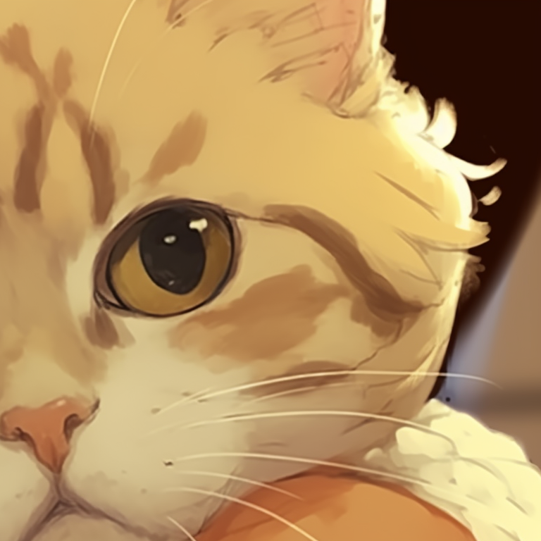 Two characters snuggling under a night sky, wearing soft, fluffy cat onesies, cool tones and glowing moonlight. cute cat matching pfp styles pfp for discord.