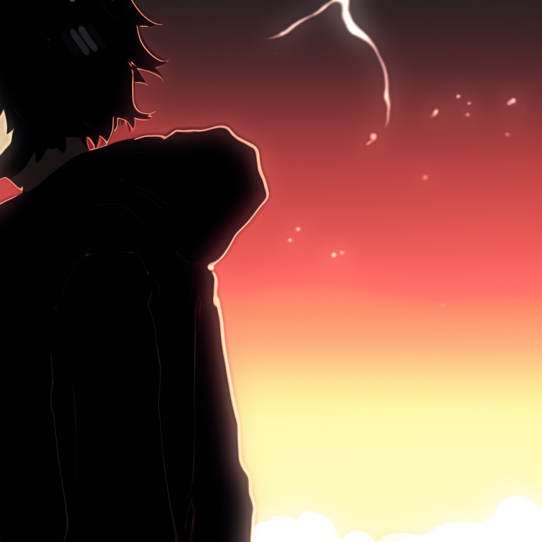 Two anime characters, smooth lines and harmonious colors, dancing together. creative instagram cute matching pfp options pfp for discord.