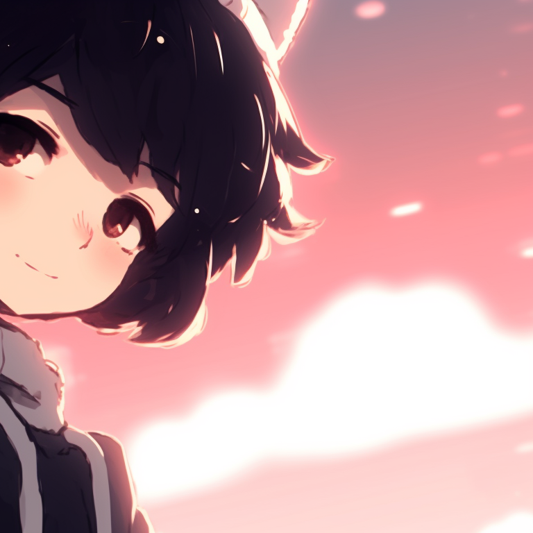 Two characters in monochrome palette, contrast emphasized by solid blacks and whites. instagram cute matching pfp with aesthetic theme pfp for discord.