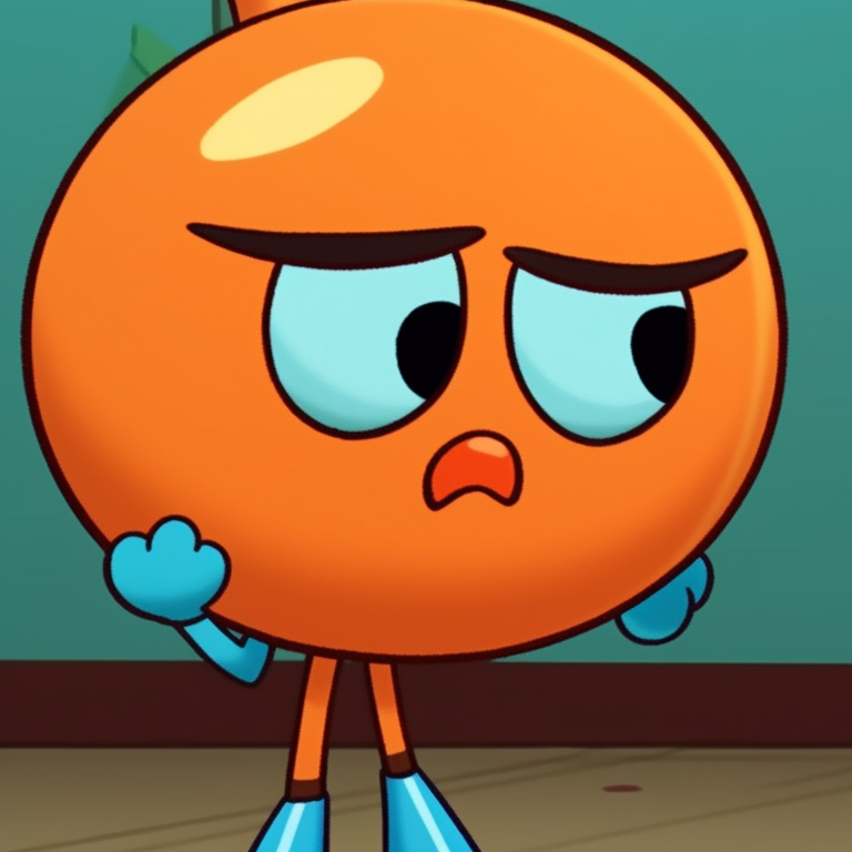 Gumball and Darwin in the midst of an adventure, bright colors, exaggerated emotions. gumball and darwin series pfp pfp for discord.