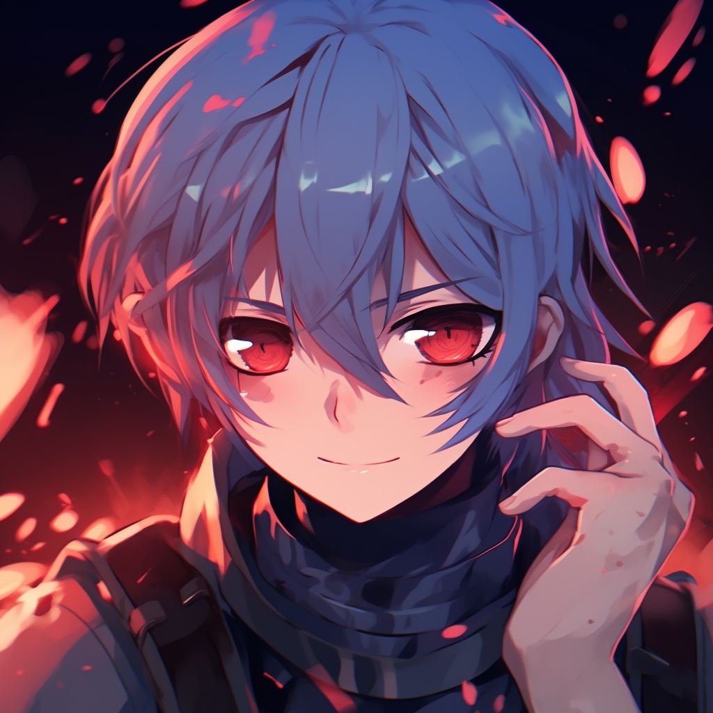 Todoroki using his dual elements, fiery and icy tones juxtapose each other beautifully. 512x512 animated pfp