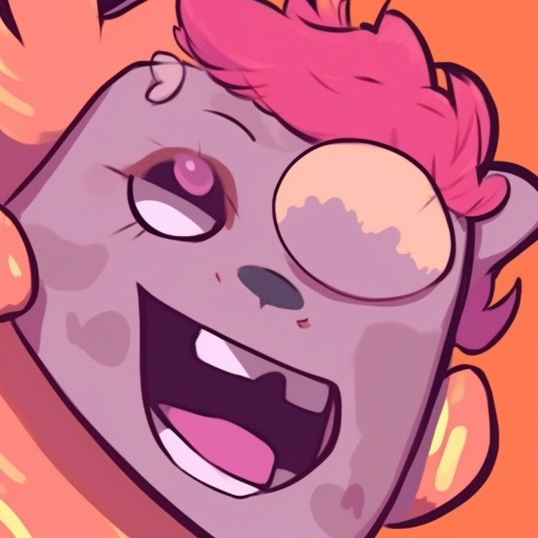 Matching profiles of two characters, each holding a funny prop, incorporating elements of slapstick humor. funny memes pfp for matching pfp for discord.