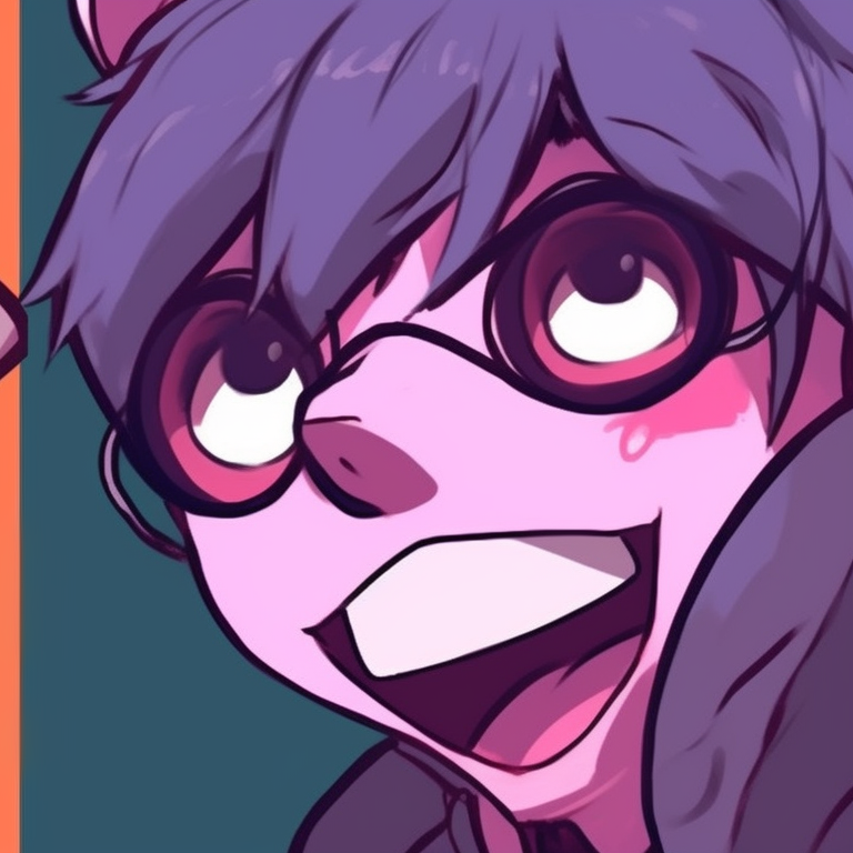 Matching profiles of two characters, each holding a funny prop, incorporating elements of slapstick humor. funny memes pfp for matching pfp for discord.