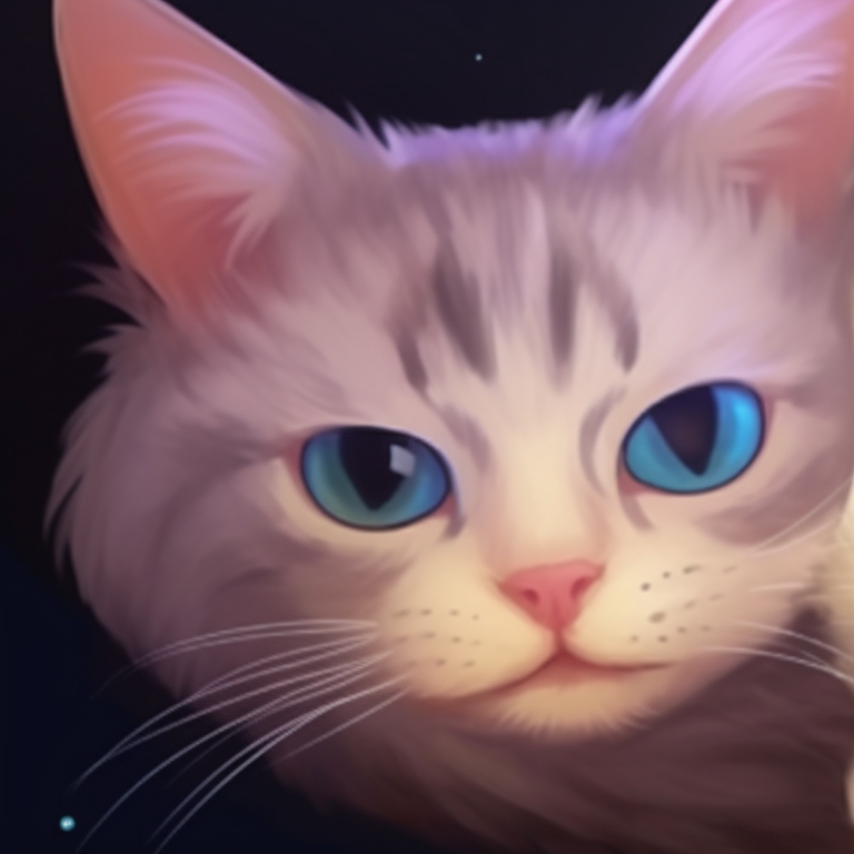 Two friendly cats resting against each other, different coat patterns but matching red collars, drawn with soft lines and warm colors. matching pfp cat images pfp for discord.